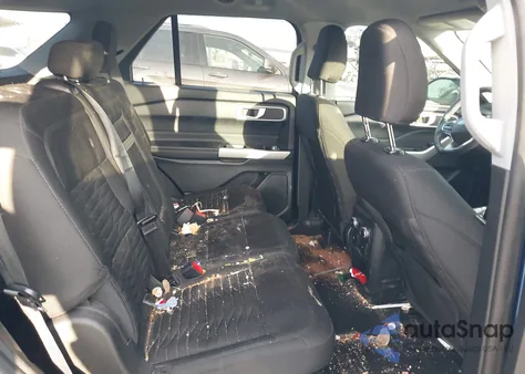 2021 Ford Explorer Xlt из США, поврежденный, VIN 1FMSK7DH6MGB40493